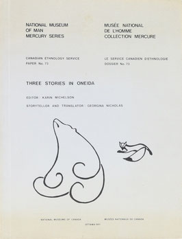 Michelson, Karin (Hrsg.) - Three Stories in Oneida