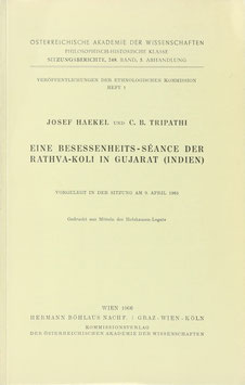 Haekel, Josef und Tripathi, C. B. - Eine Besessenheits-Séance der Rathva-Koli in Gujarat (Indien)