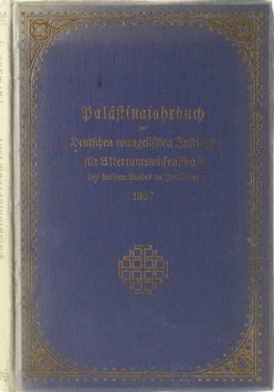 Palästinajahrbuch des Deutschen evangelischen Instituts für Altertumswissenschaft des heiligen Landes zu Jerusalem