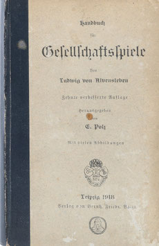 Alvensleben, Ludwig von - Handbuch für Gesellschaftsspiele