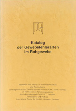 Katalog der Gewebefehlerarten im Rohgewebe