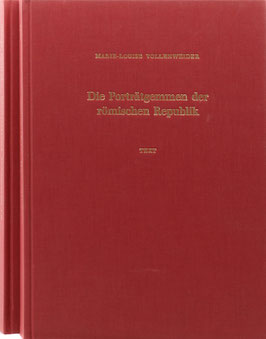 Vollenweider, Marie-Louise - Die Porträtgemmen der römischen Republik - Katalog und Tafeln