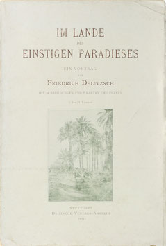 Delitzsch, Friedrich - Im Lande des einstigen Paradieses