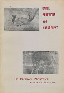 Chowdhary, Brahma - Camel Behaviour and Management