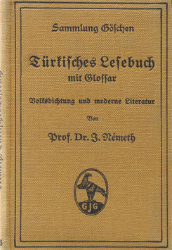 Németh, J. - Türkisches Lesebuch mit Glossar - Volksdichtung und moderne Literatur