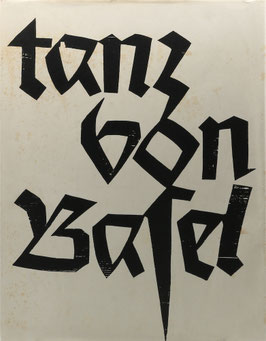 Grieshaber, HAP - Totentanz von Basel mit den Dialogen des mittelalterlichen Wandbildes - La Danse des Morts à Bâle avec les dialogues de la fresque créée au Moyen Age
