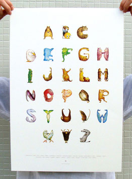ABC Animal Poster