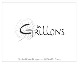 2018 Vin de France Rouge "Les Grillons" - Clos des Grillons