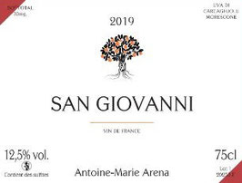 2019 Vin de France Rouge "San Giovanni" - Antoine-Marie Arena