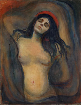 Madonna 1894-1895, auf Posterpapier