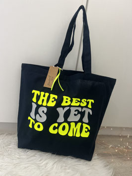 Maxi Bag/ The best is.... dklblau