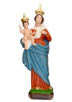 Statua Madonna delle Grazie in resina cm. 55