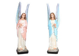 Statua angeli porta candelabri cm. 73