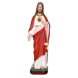 Statua Sacro Cuore di Gesù cm. 70