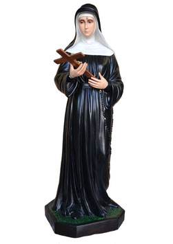 Statua Santa Rita da Cascia cm. 150 in vetroresina