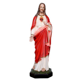 Statua Sacro Cuore di Gesù cm. 85