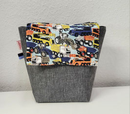 Lenkertasche "Baustellenfahrzeuge"