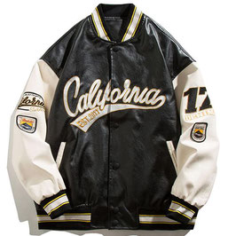 California Varsity Jacket - Green / M
