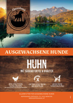 Huhn mit Süßkartoffel & Kräuter