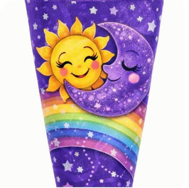 Wunschdesign Sonne und Mond, reserviert