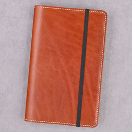 Lederhülle für Moleskine® Large in klassischem Braun