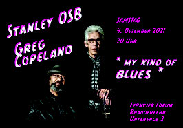 Karten für: Stanley & Greg Copeland: "My Kind of Blues"