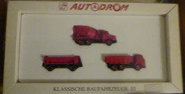 Klassische Baufahrzeuge - Set III