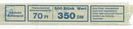 Bund 1469  Banderole    500er Rolle
