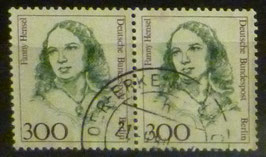 Berlin 0849  300 Pf FddG   wP -  Fanny Hensel   gestempelt