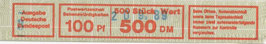 Bund 1406  Banderole    500er Rolle  T1