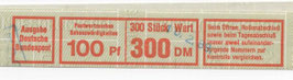 Bund 1406  Banderole    300er Rolle  T1