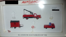 Klassische Baufahrzeuge - Set VIII