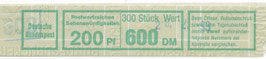 Bund 1665  Banderole    300er Rolle