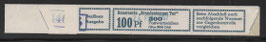 Berlin  290  100 Pf Brandenburger Tor  Banderole  500er Rolle  ungeteiltes Mittelfeld