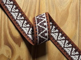 Elastikband zimt braun creme E10110