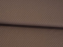 Baumwolljacquard braun nougat Streumuster Salzach B10330