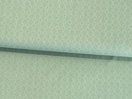 Baumwolljacquard mintgrün Rauten Eibsee B10337
