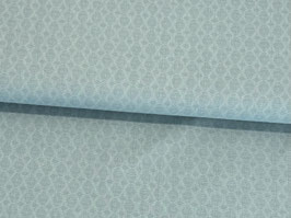 Baumwolljacquard hellblau Rauten Eibsee B10339