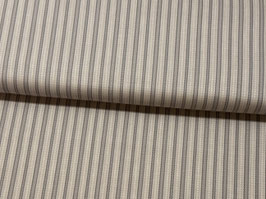 Baumwolljacquard greige Streifen B10320