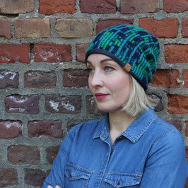 GREEN MATRIX Beanie