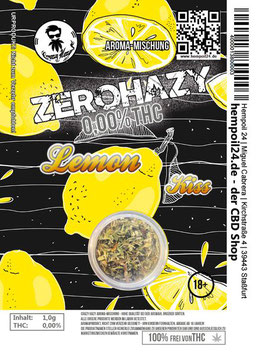 Kräuter Aromamischung Lemon Kiss 0,00%THC 1 Gramm