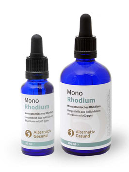 Monoatomisches Rhodium 30ml