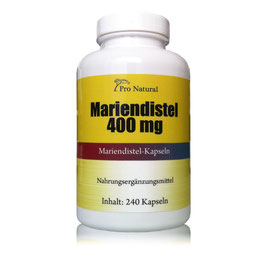 Pro Natural Mariendistel - Dose á 240 Kapseln.