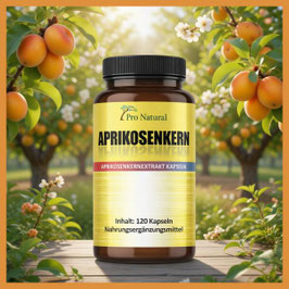 Pro Natural Aprikosenkern Kapseln