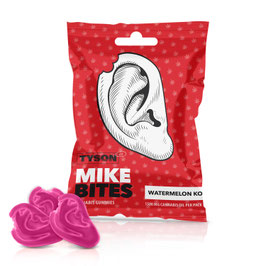 Tyson 2.0 Mike's Bites Watermelon KO Cannabis Gummies saftige Erfrischung