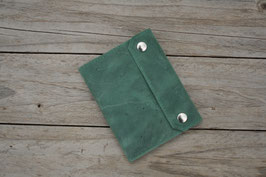 Portefeuille Alastor cuir vert pull-up N°2