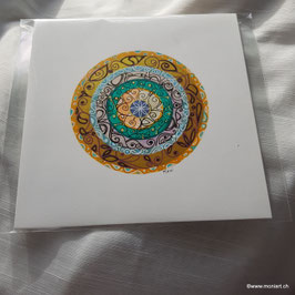 Original MoniArt Kunstbild Mandalastyle Nr. E