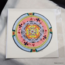 Original MoniArt Kunstbild Mandalastyle Nr. Masca