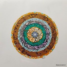 Original MoniArt Kunstbild Mandalastyle Nr. E