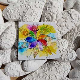 Magnet  "Bunte Blume" Nr. 14